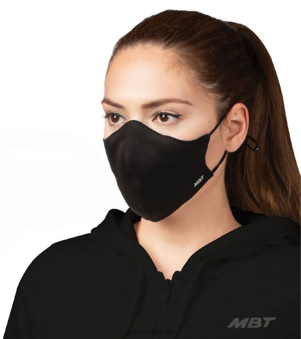 unisex 3D športová maska čierna MBT príslušenstvo 288BX250