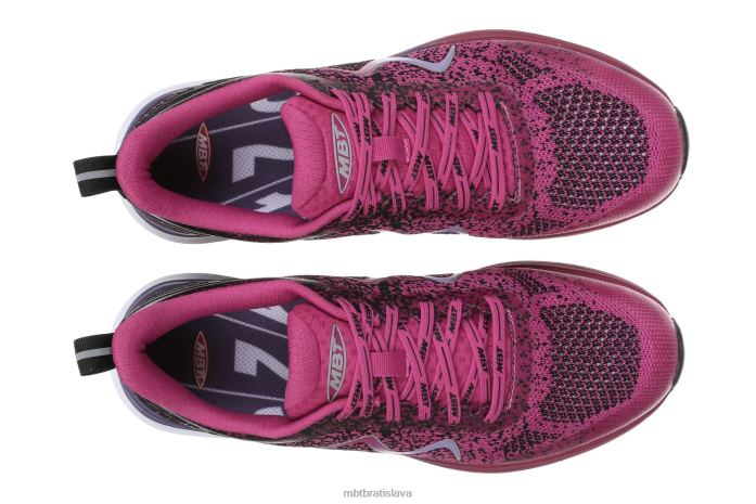 ženy huracan-3000 šnurovať čierny/kvet orchidey MBT bežecké topánky 288BX150