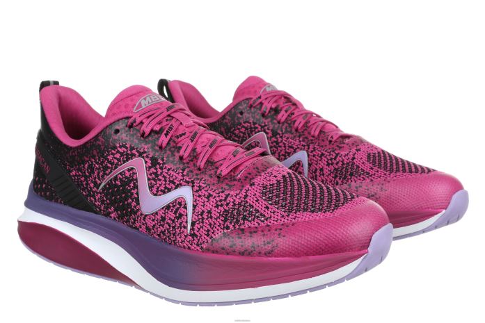 ženy huracan-3000 šnurovať čierny/kvet orchidey MBT bežecké topánky 288BX150